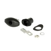 Zadi Caravan/Motorhome Outer Push Lock Small Black - 21036.95